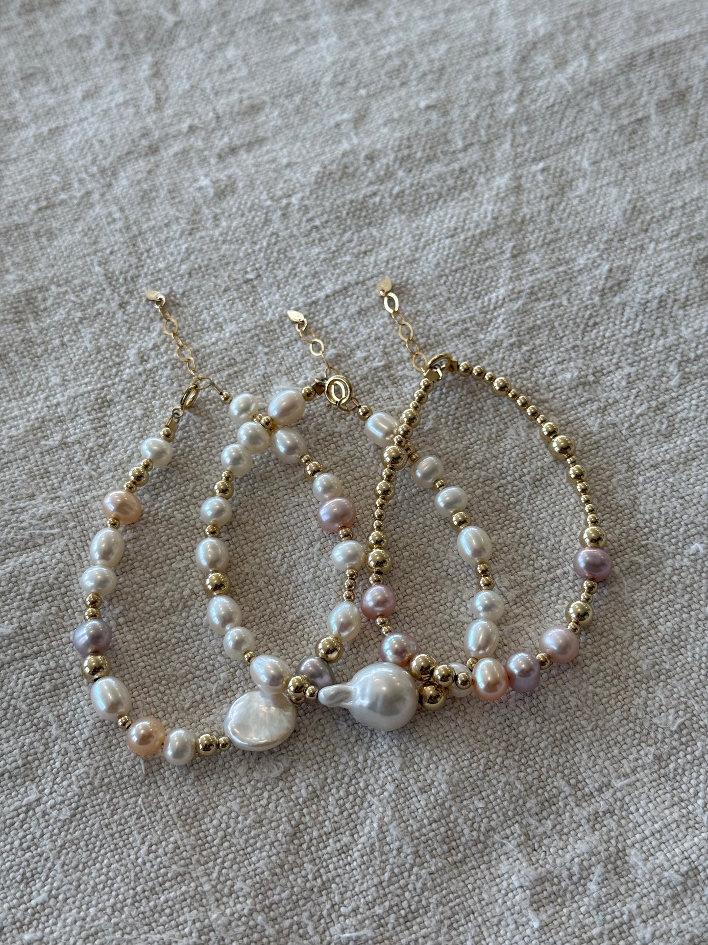 Sugar + Sea Pearl Bracelet