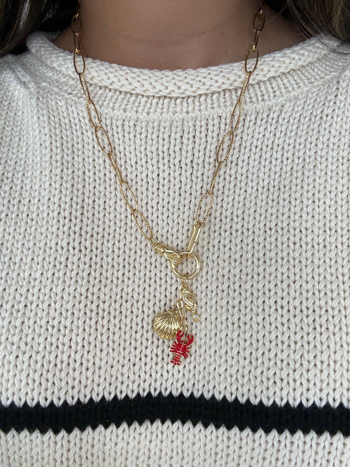 Langosta Seashell Necklace