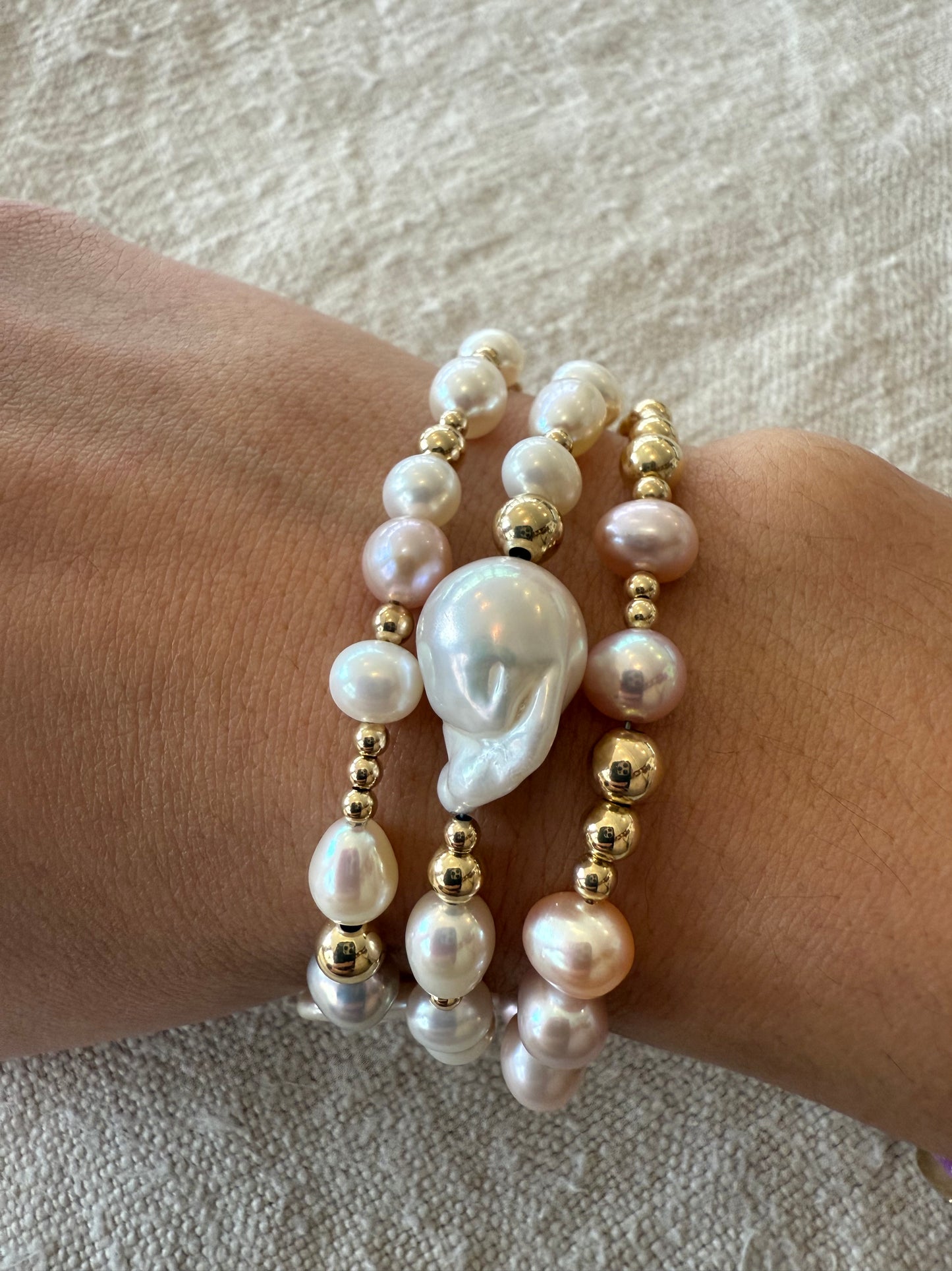 Baroque Pearl Bracelet