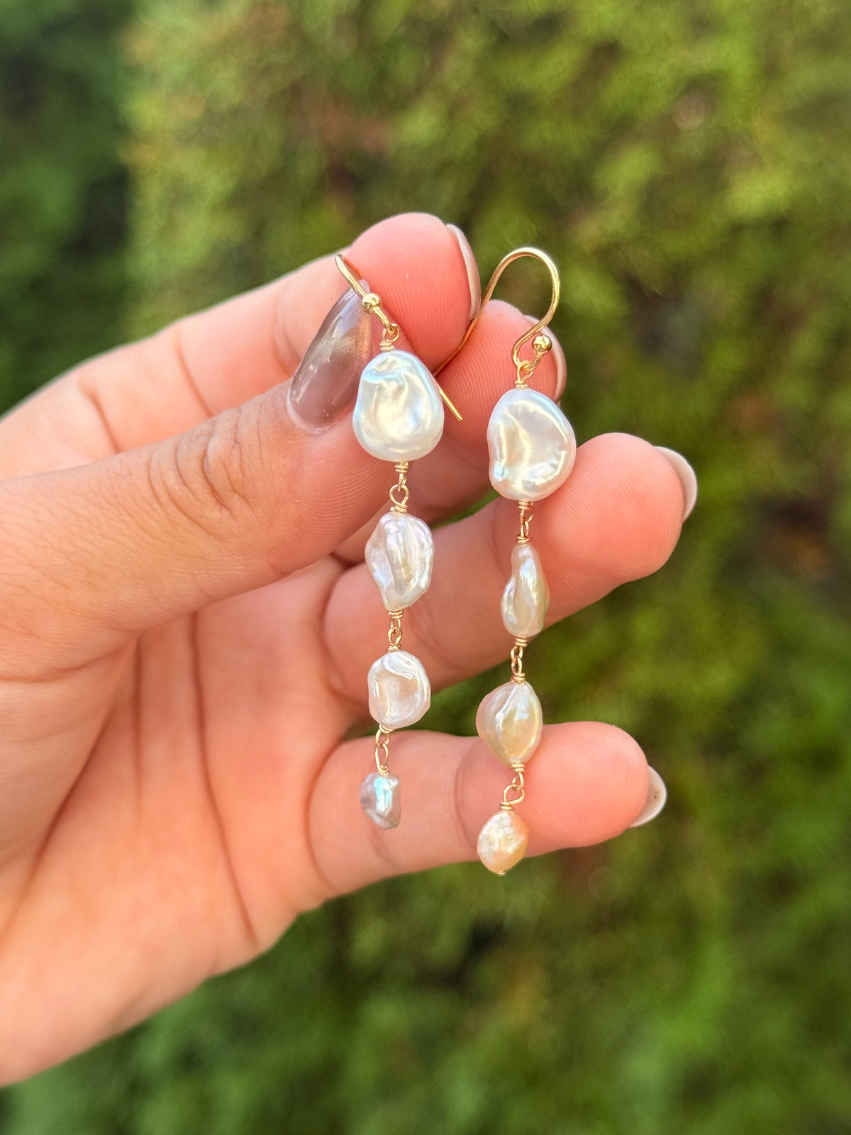 Dancing Petal Keishi Earrings