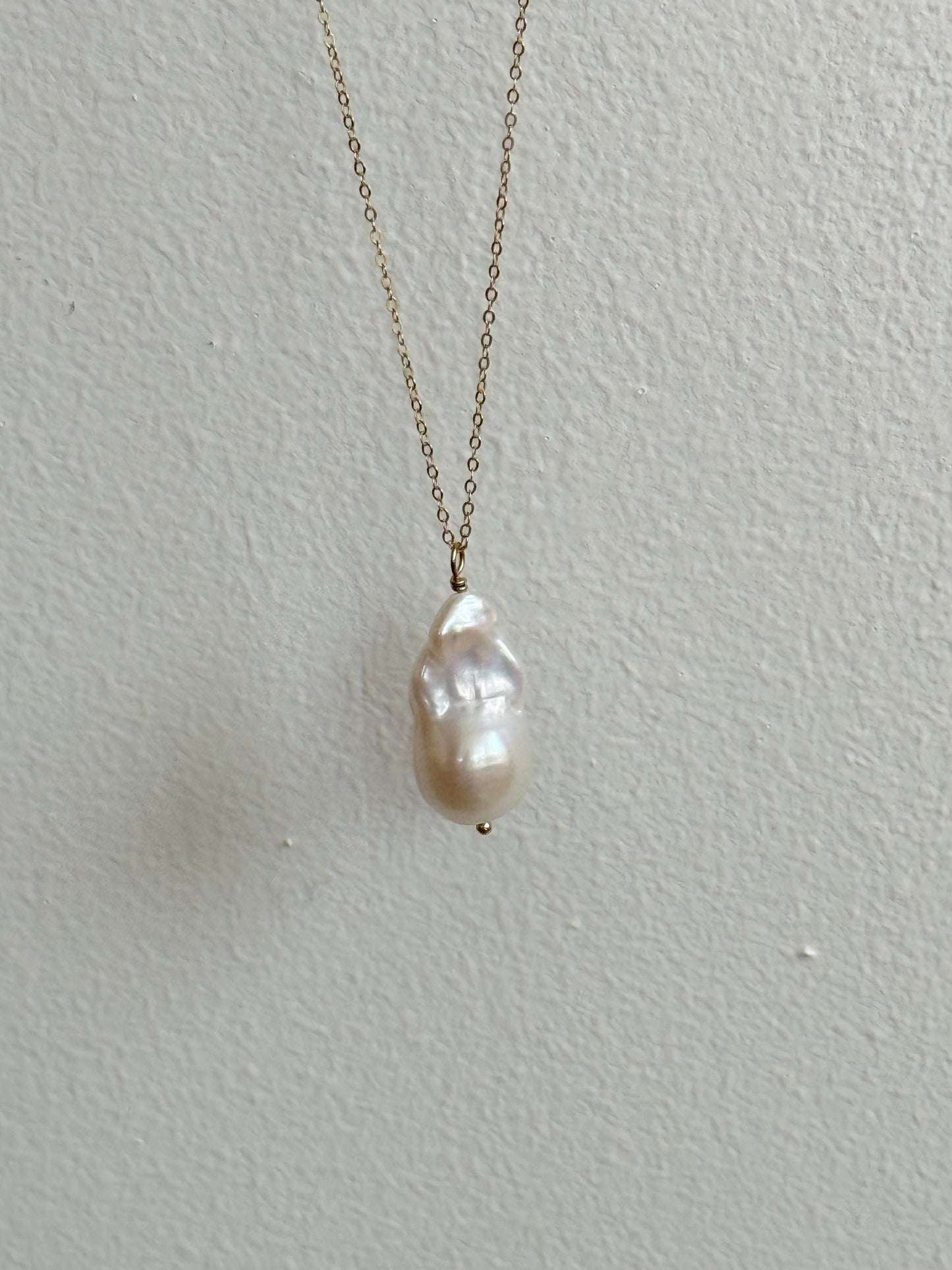 Teardrop Pearl Necklace