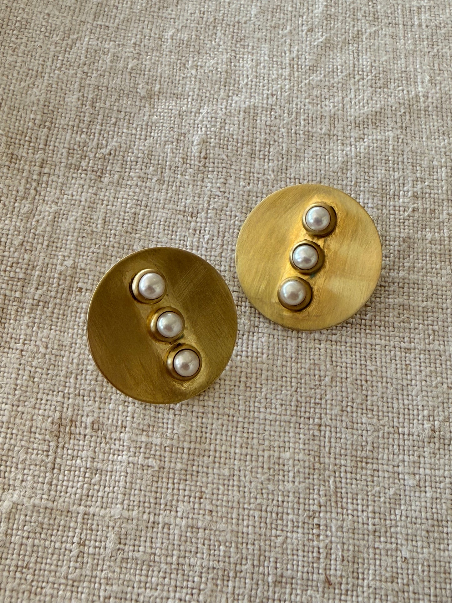 Pearl Orbit Earrings