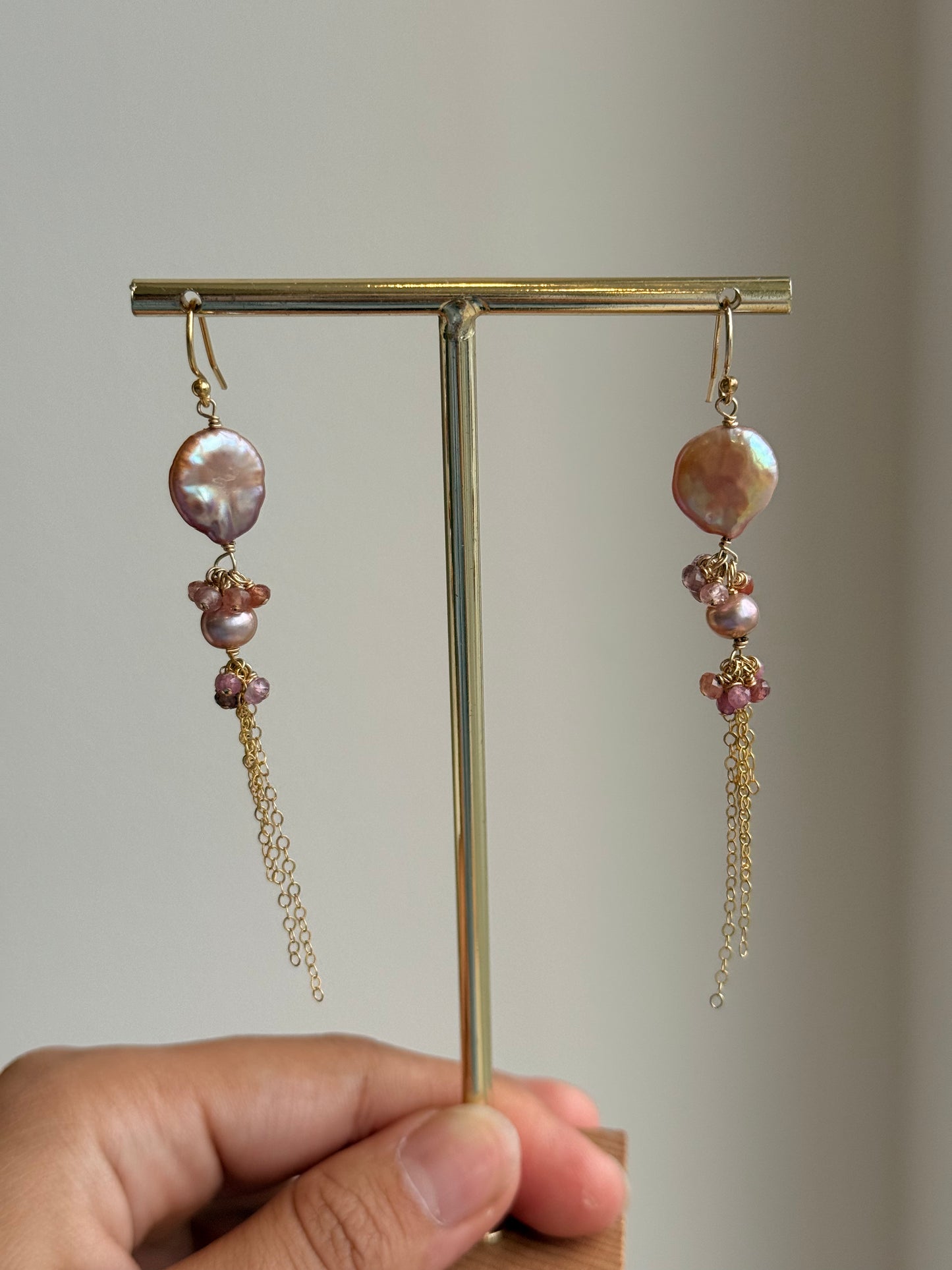 Rosedrop Pearl Earrings
