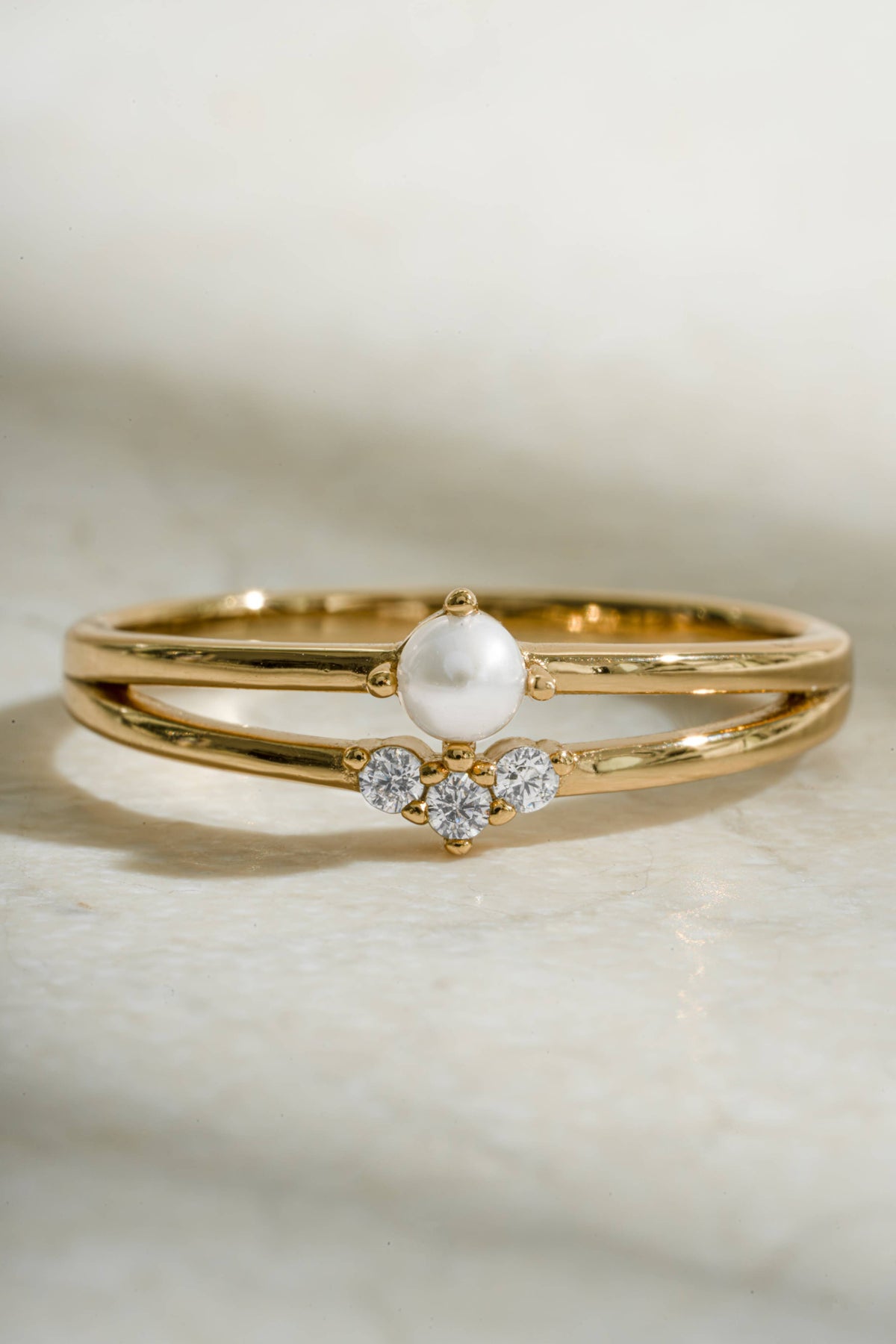 Pearl Ring Set