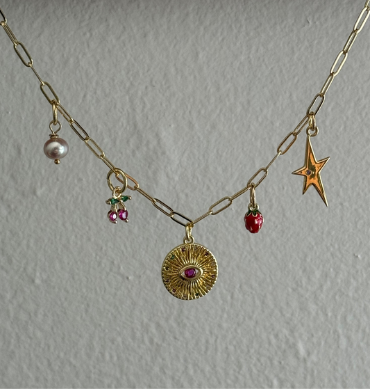 Berry Charm Necklace