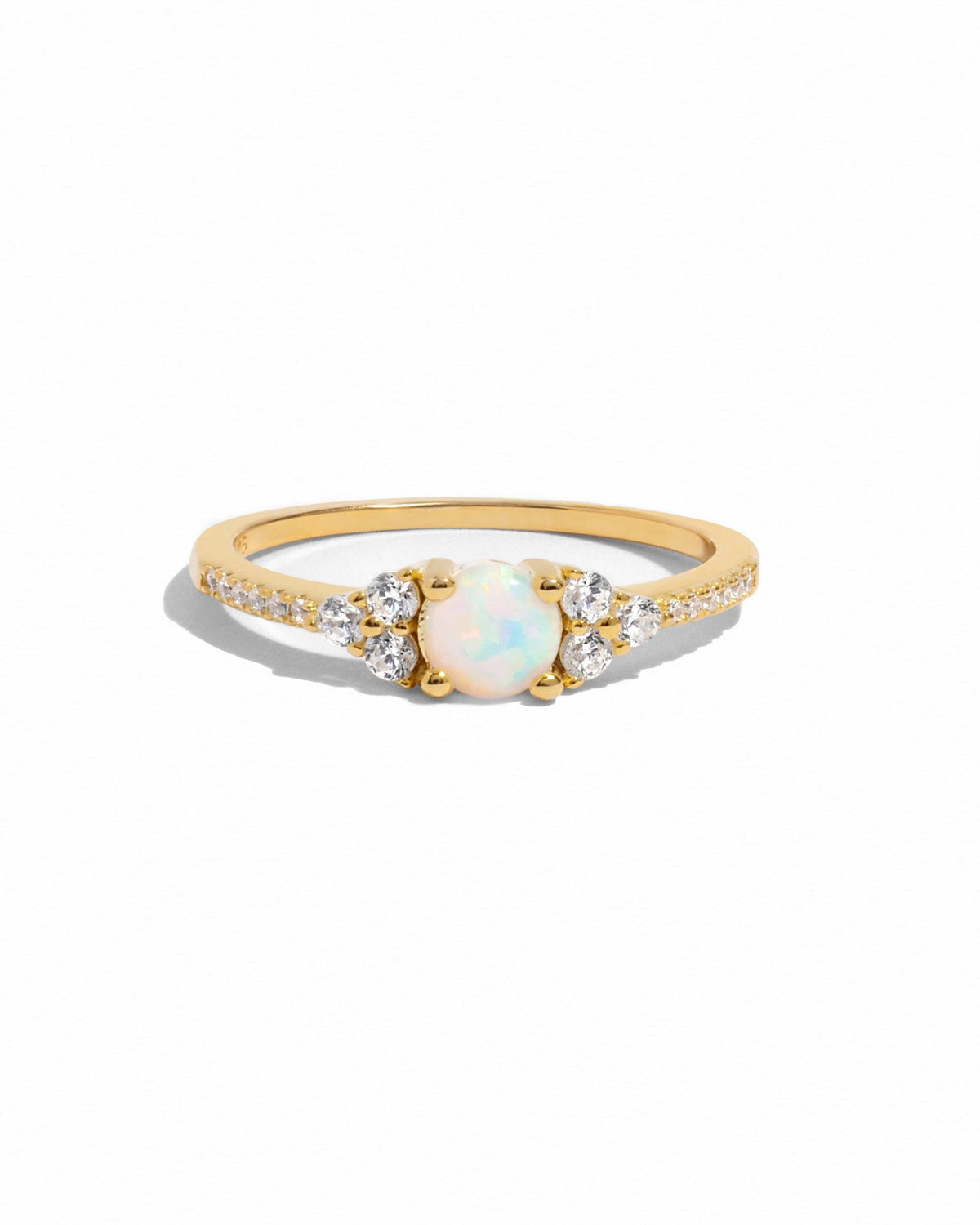 Dainty Opal Ring