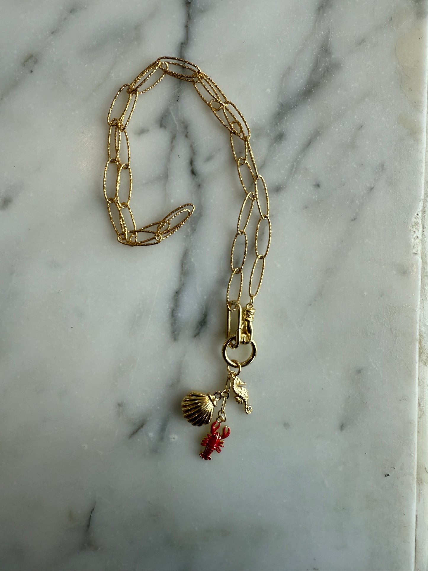 Langosta Seashell Necklace