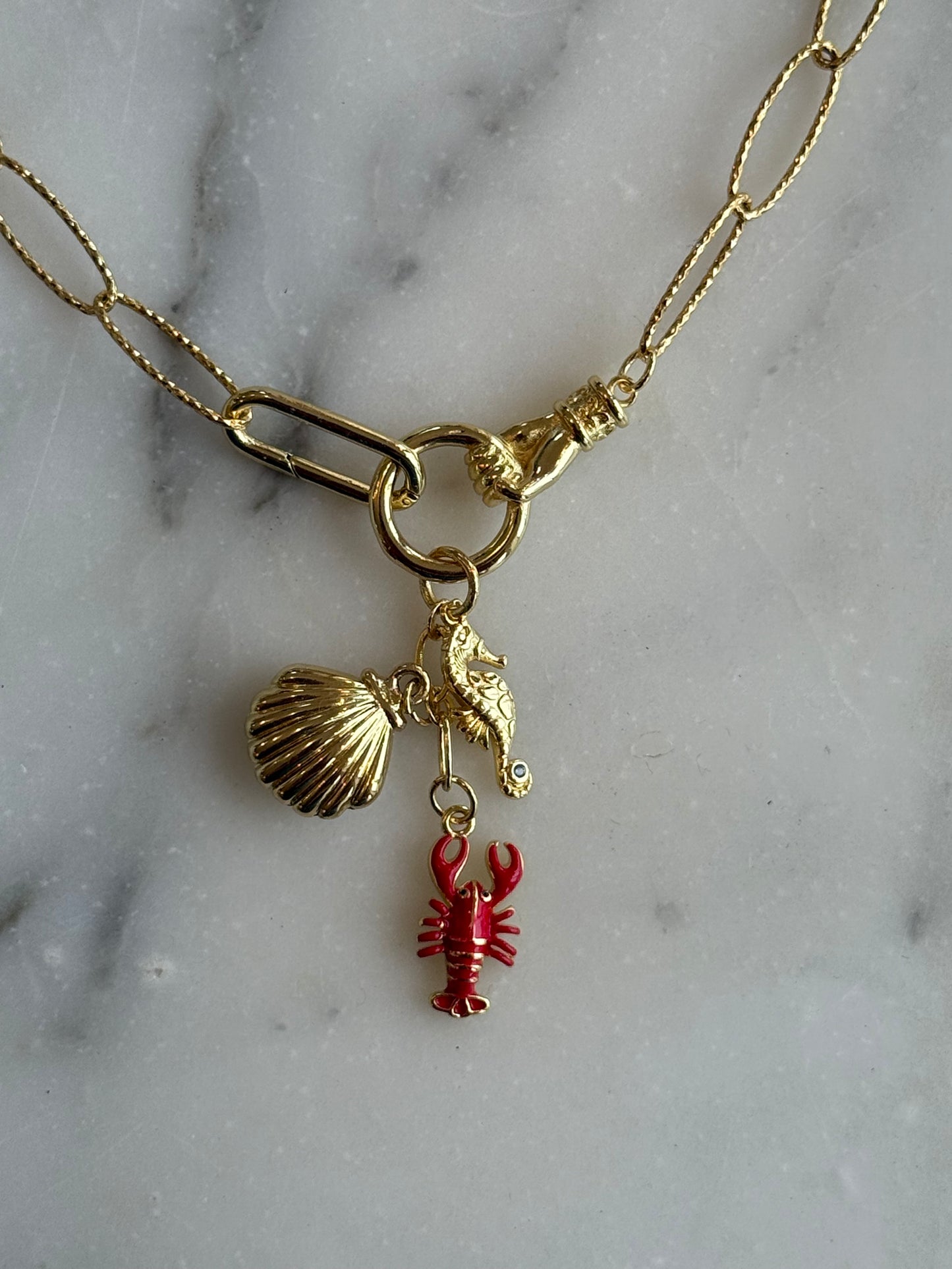 Langosta Seashell Necklace