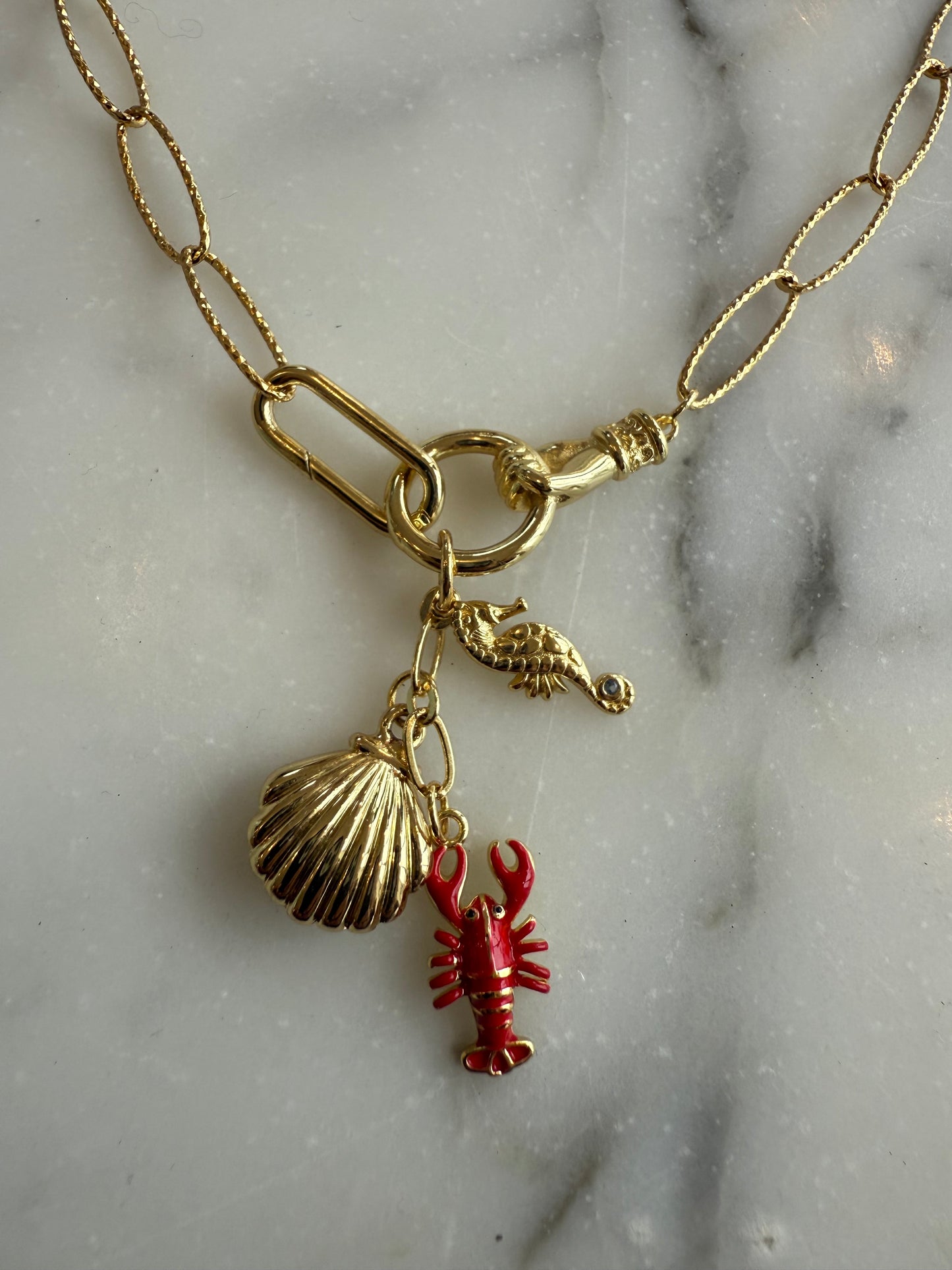 Langosta Seashell Necklace