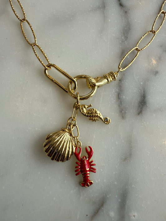 Langosta Seashell Necklace