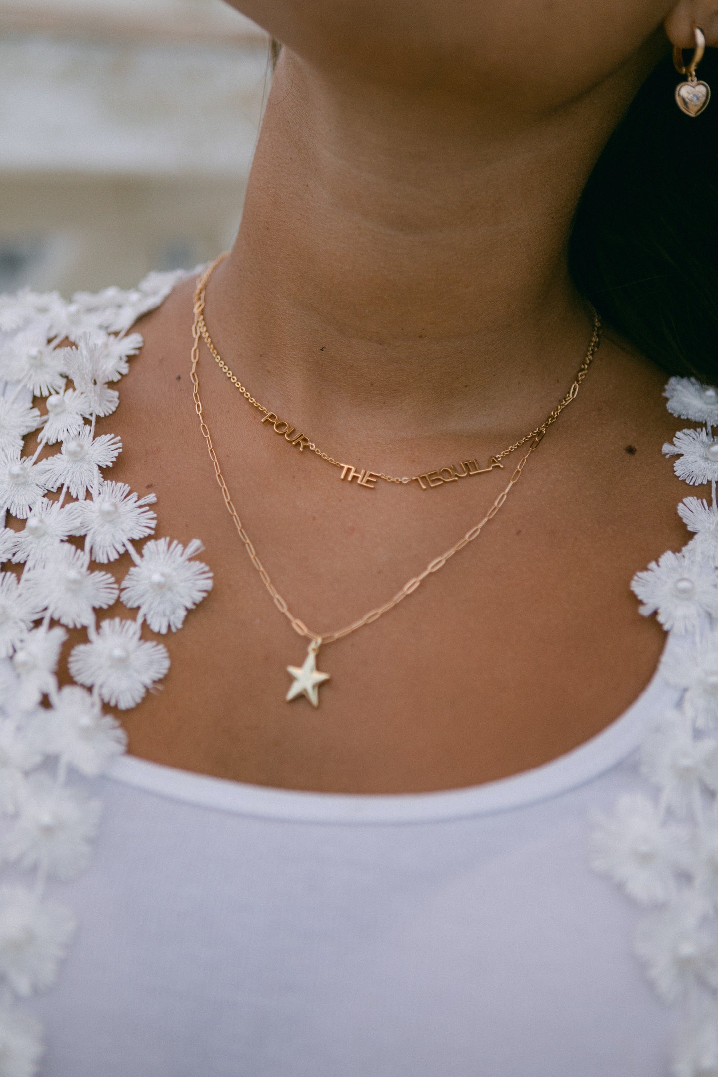 Pour the Tequila Necklace