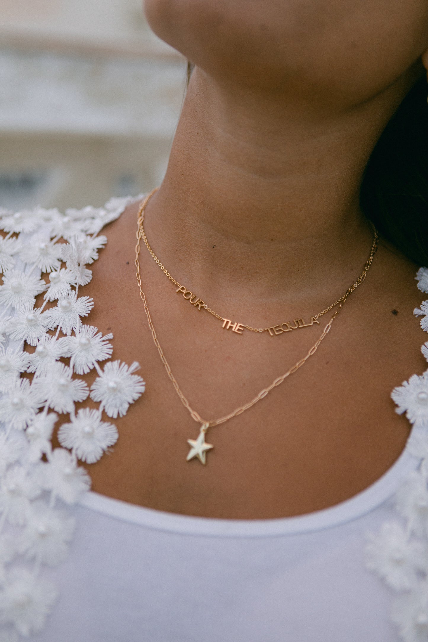 Pour the Tequila Necklace