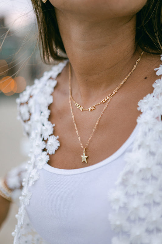 Pour the Tequila Necklace