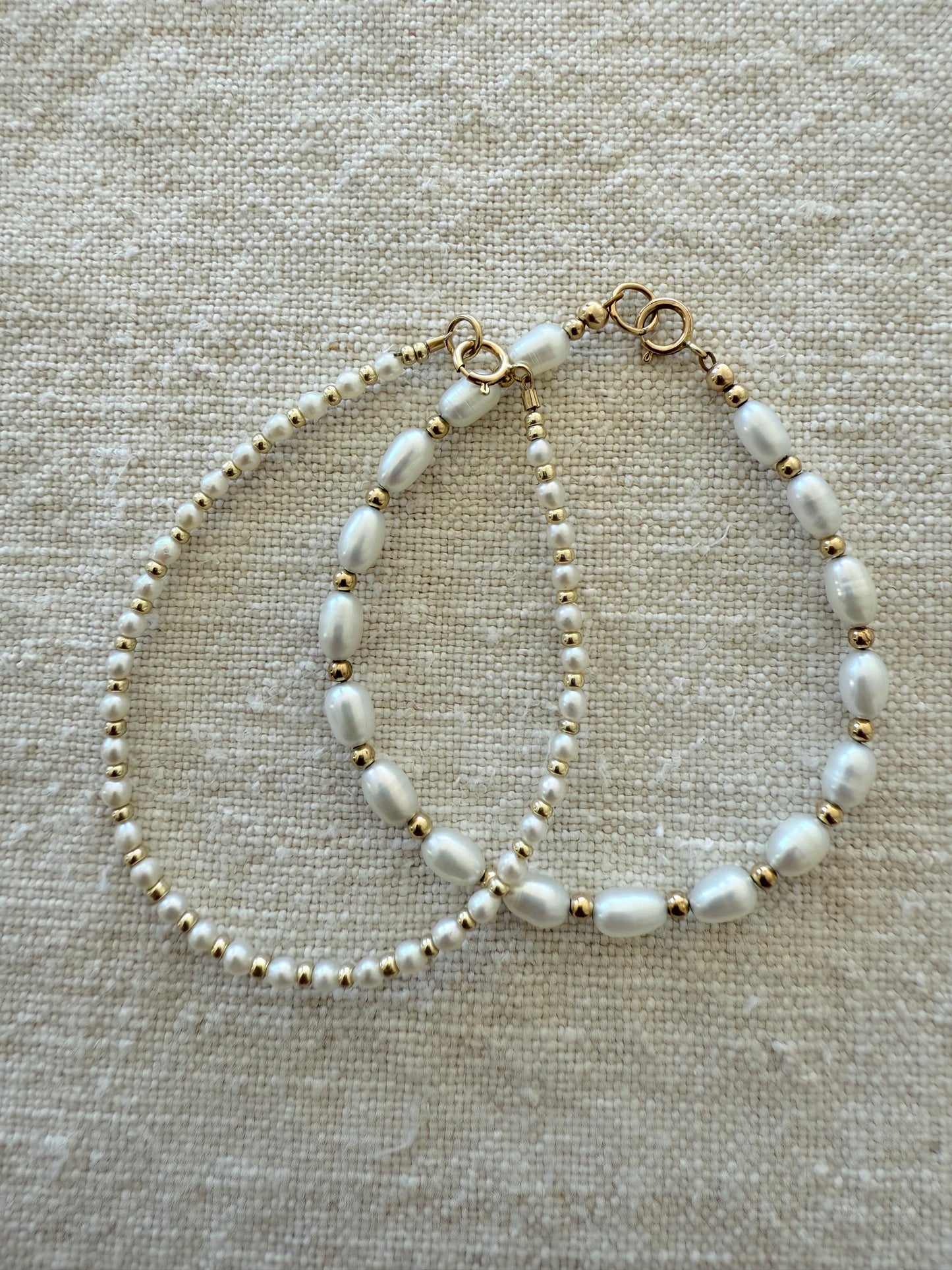 Beaded Pearl Bracelet