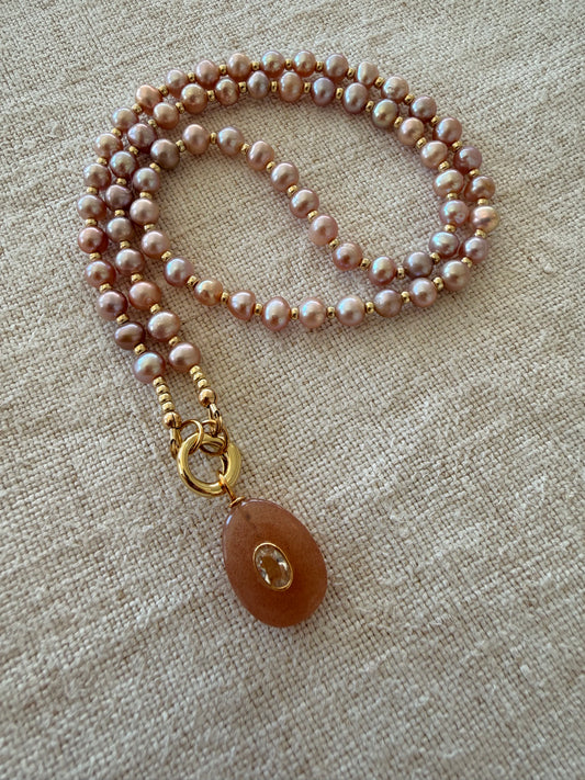 Aurora Blush Necklace