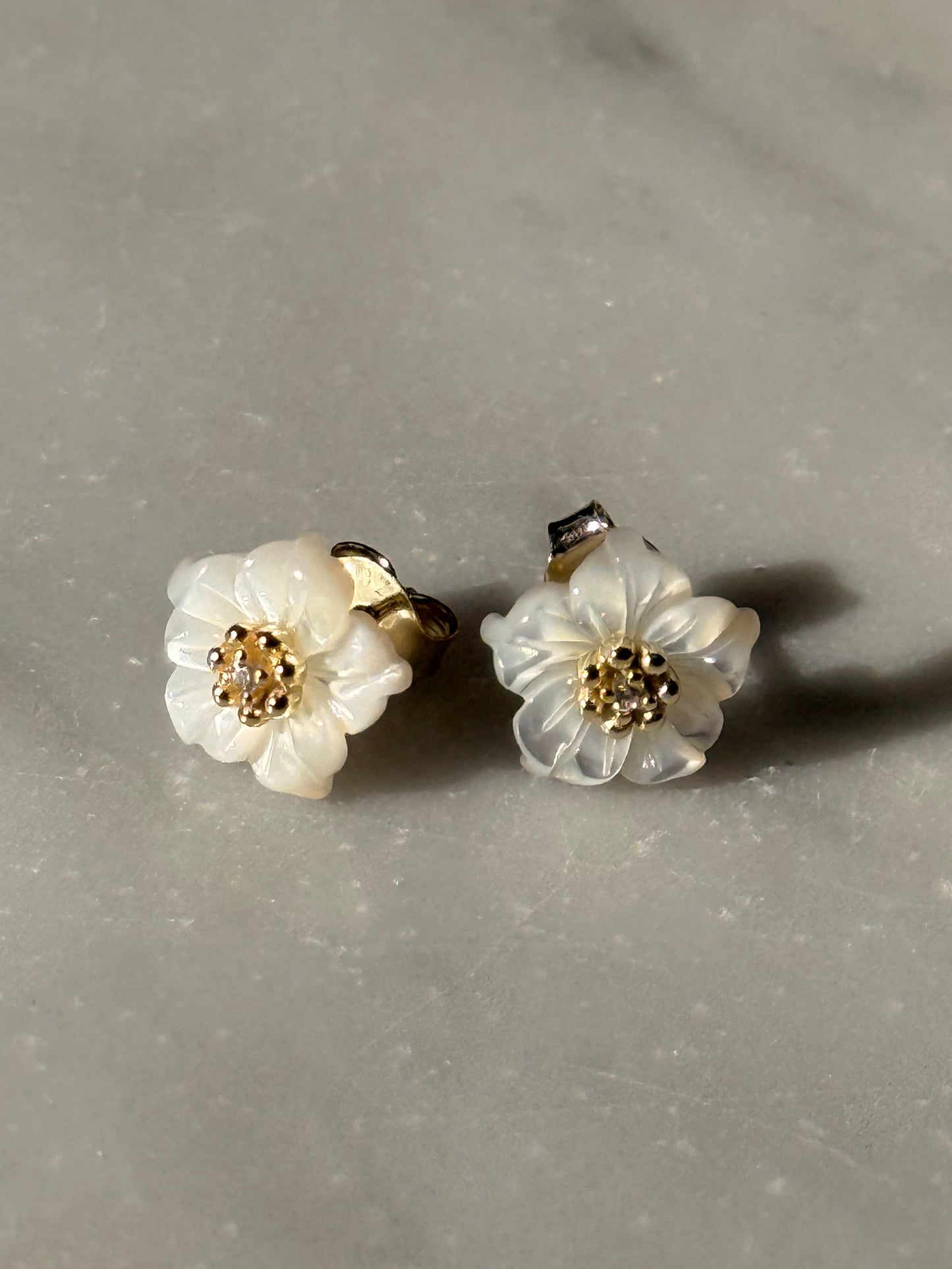 Camellia Flower Studs