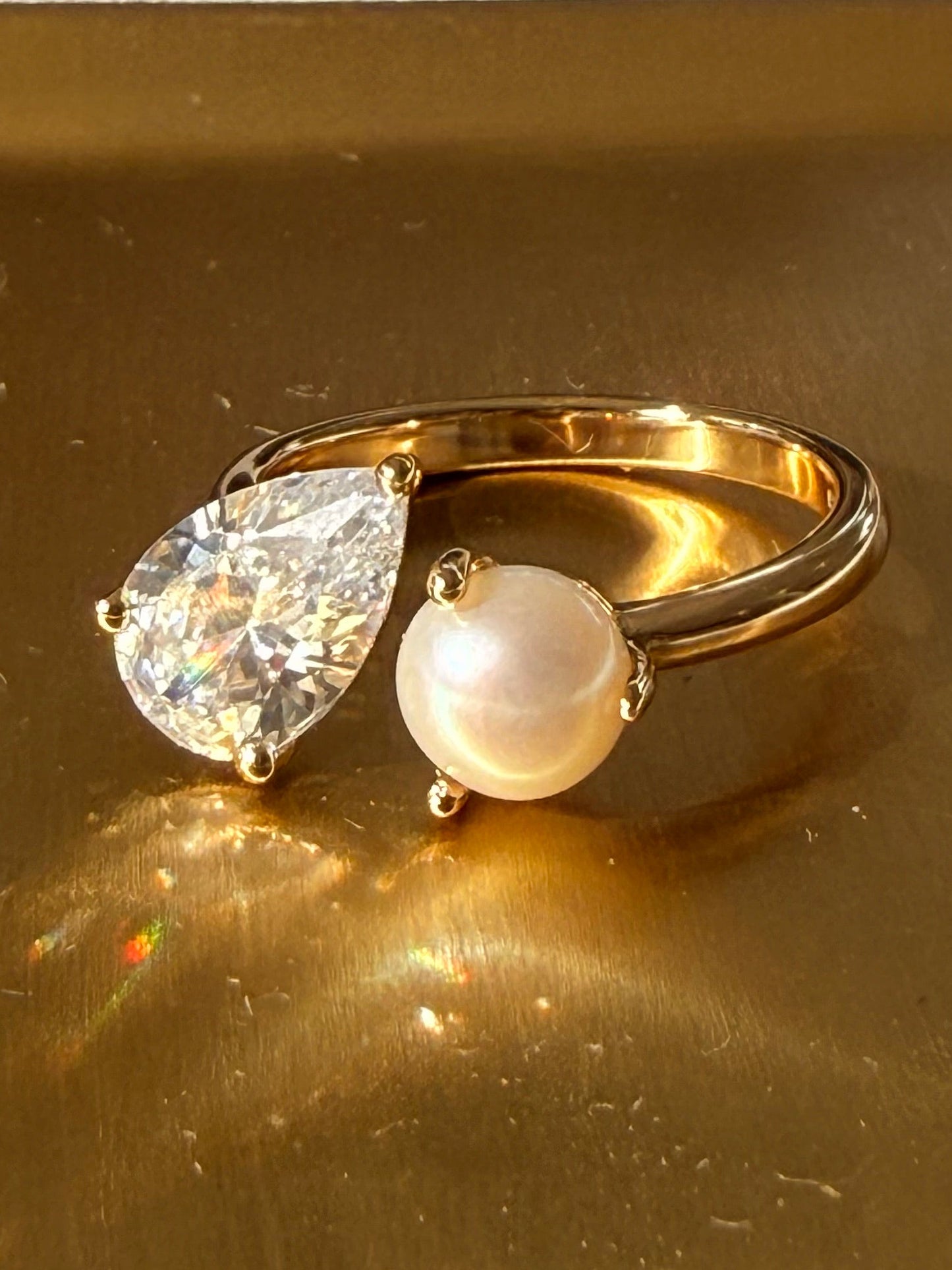 Moon & Mirror Ring