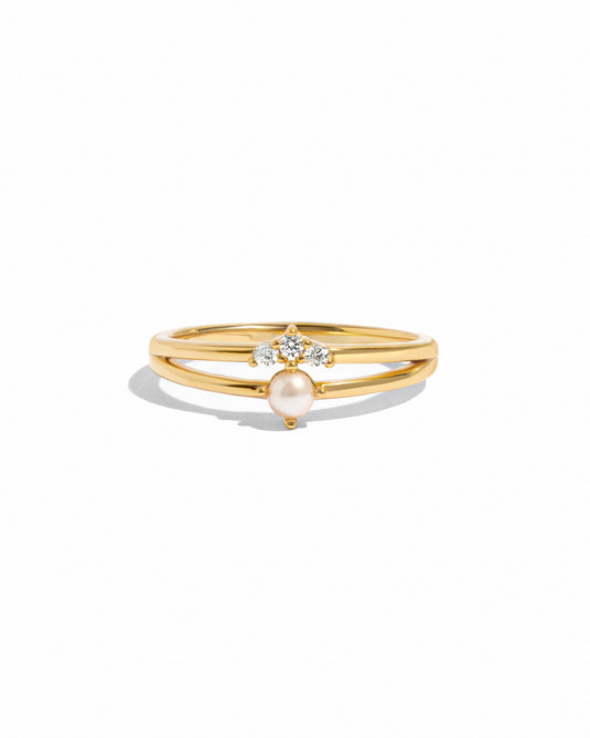 Pearl Ring Set